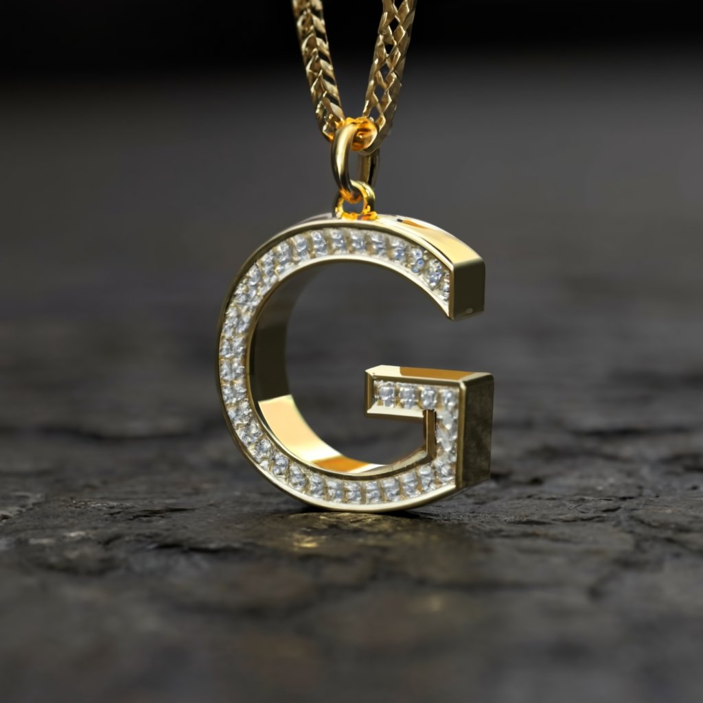 Collar con inicial G