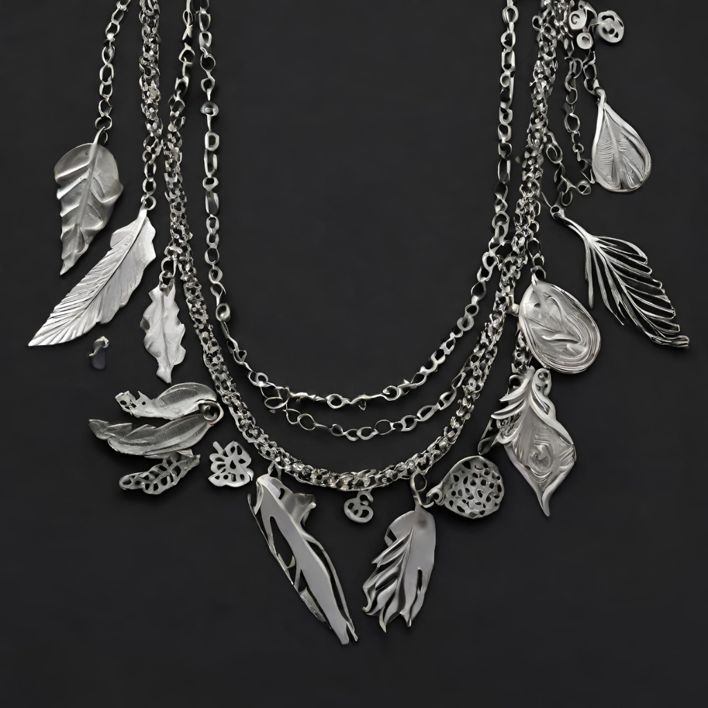 Collar de plata
