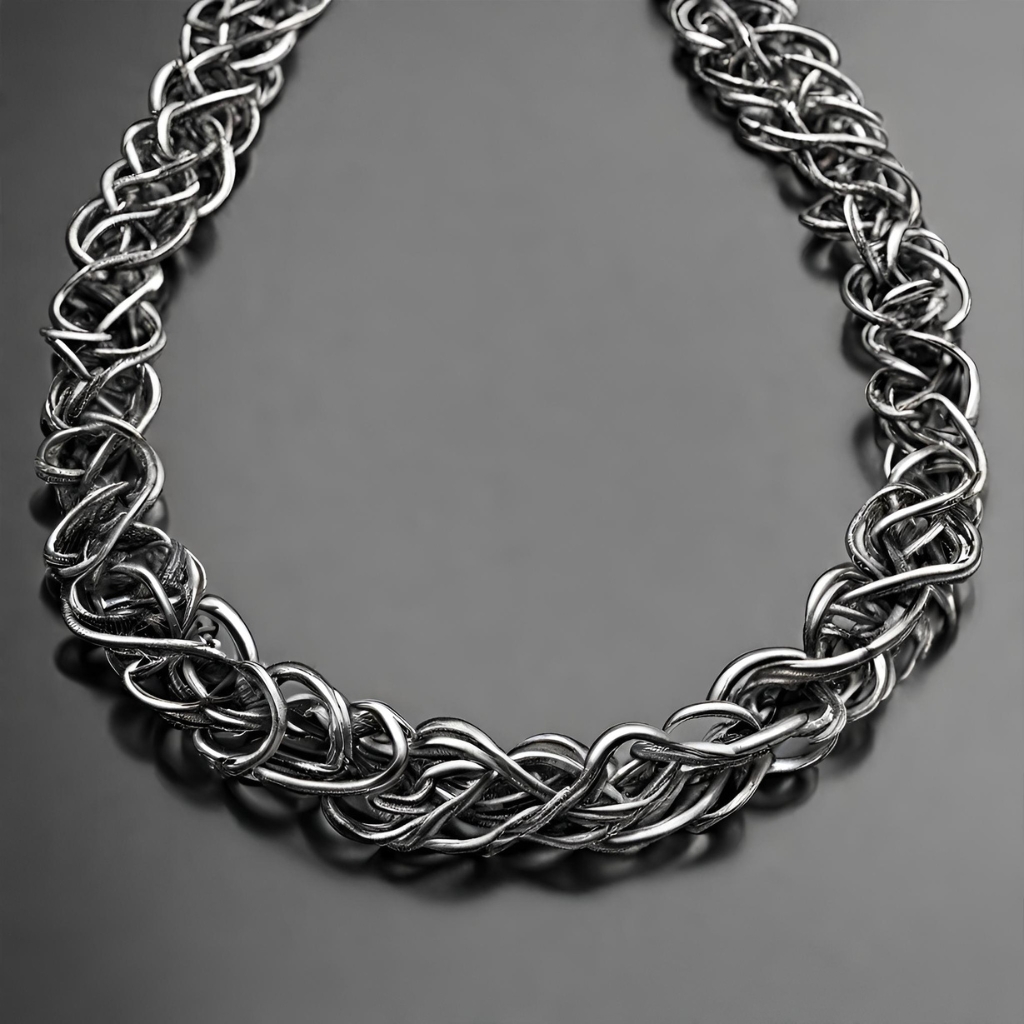 Cadena de plata
